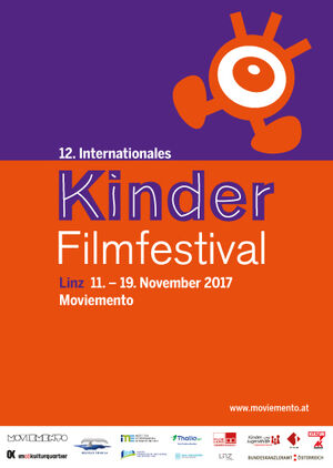 Plakat Kinderfilmfestival + Sponsoren